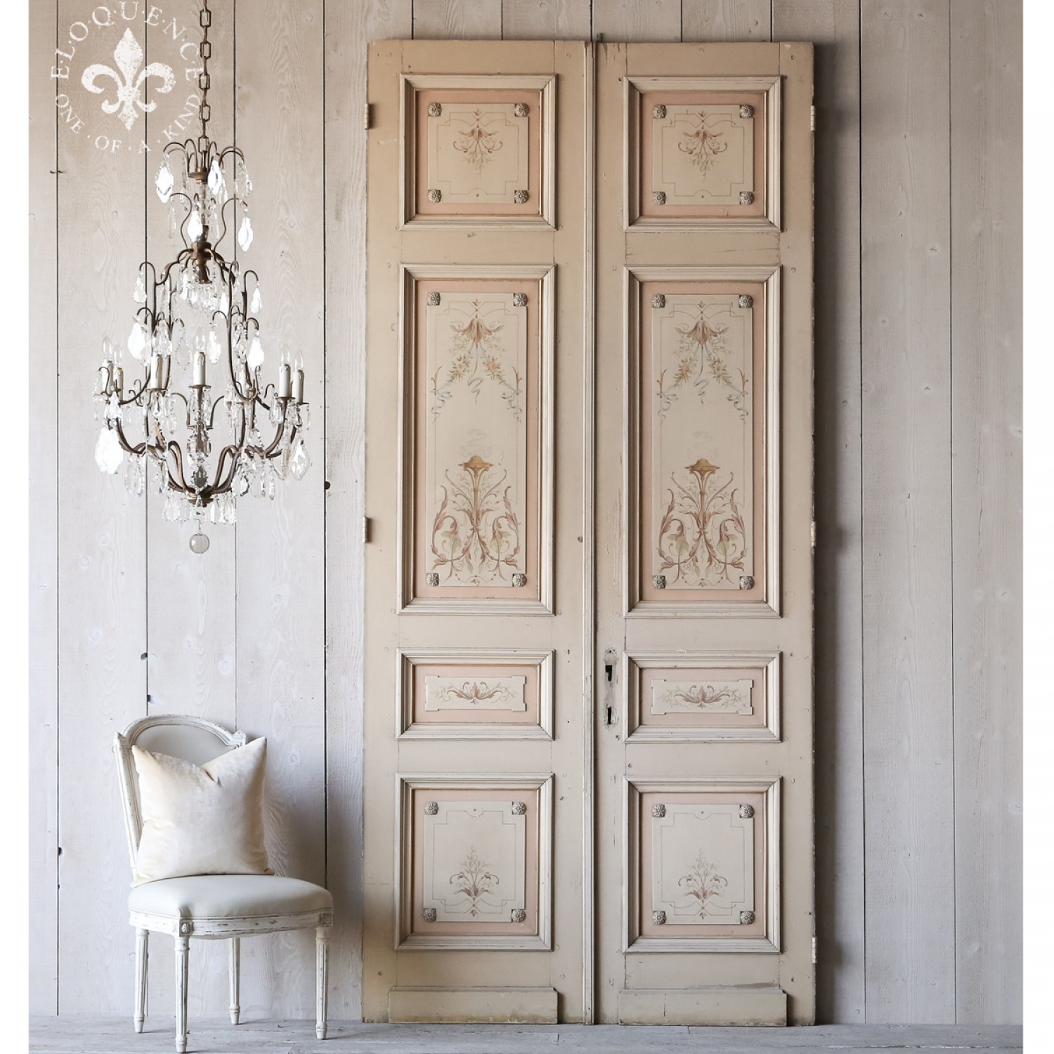 french doors interior antique photo - 1