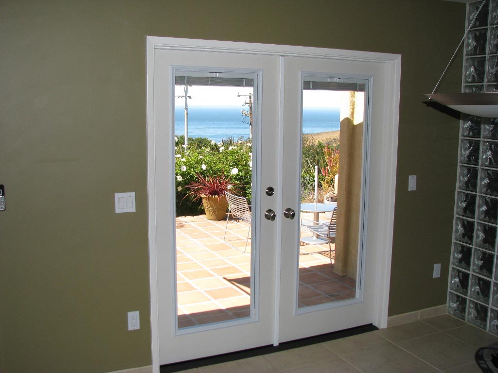 french doors interior blinds photo - 10