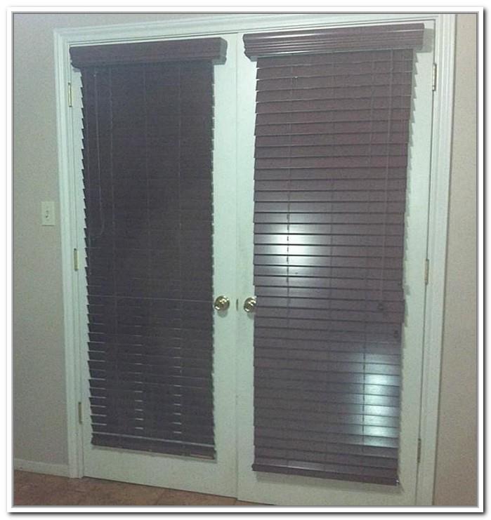 french doors interior blinds photo - 5