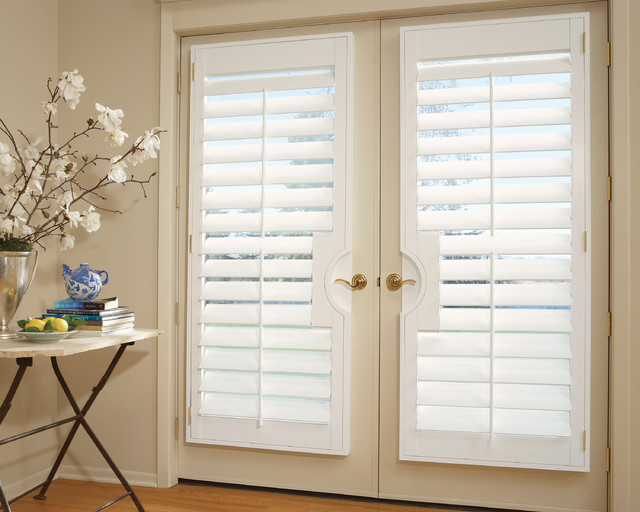 french doors interior blinds photo - 7