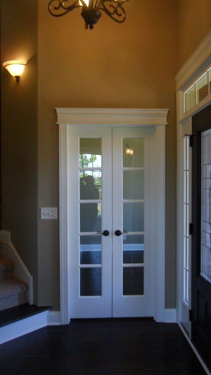 french doors interior office photo - 1