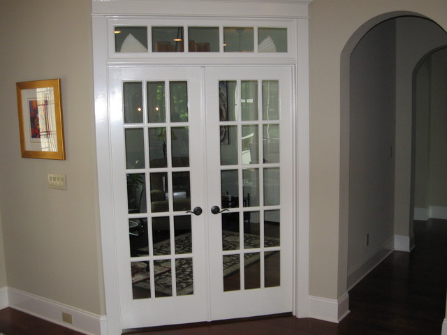 french doors interior office photo - 5