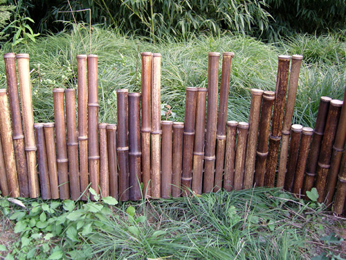 garden bamboo fencing ideas photo - 7