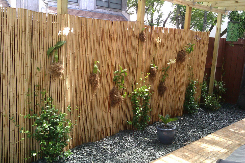 garden bamboo fencing ideas photo - 8