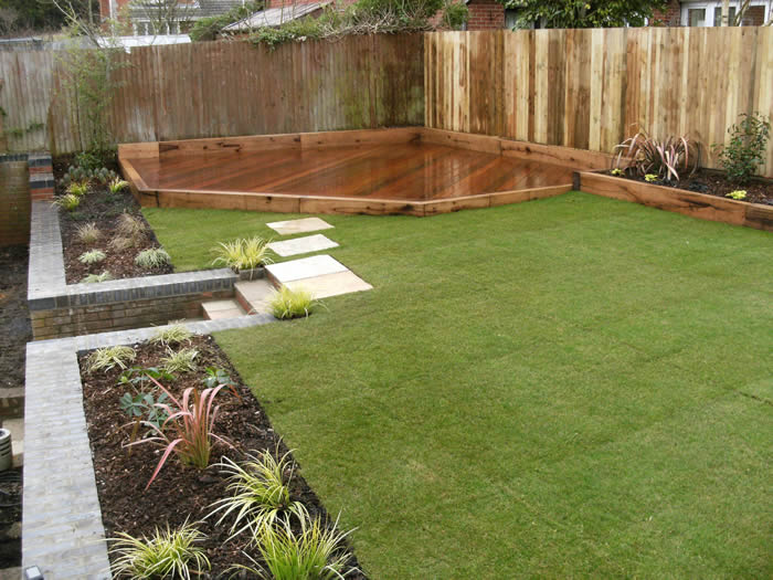 garden design ideas decking photo - 10