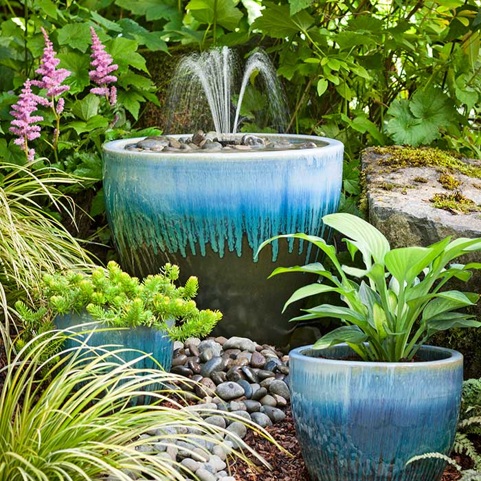 garden fountain ideas diy photo - 1