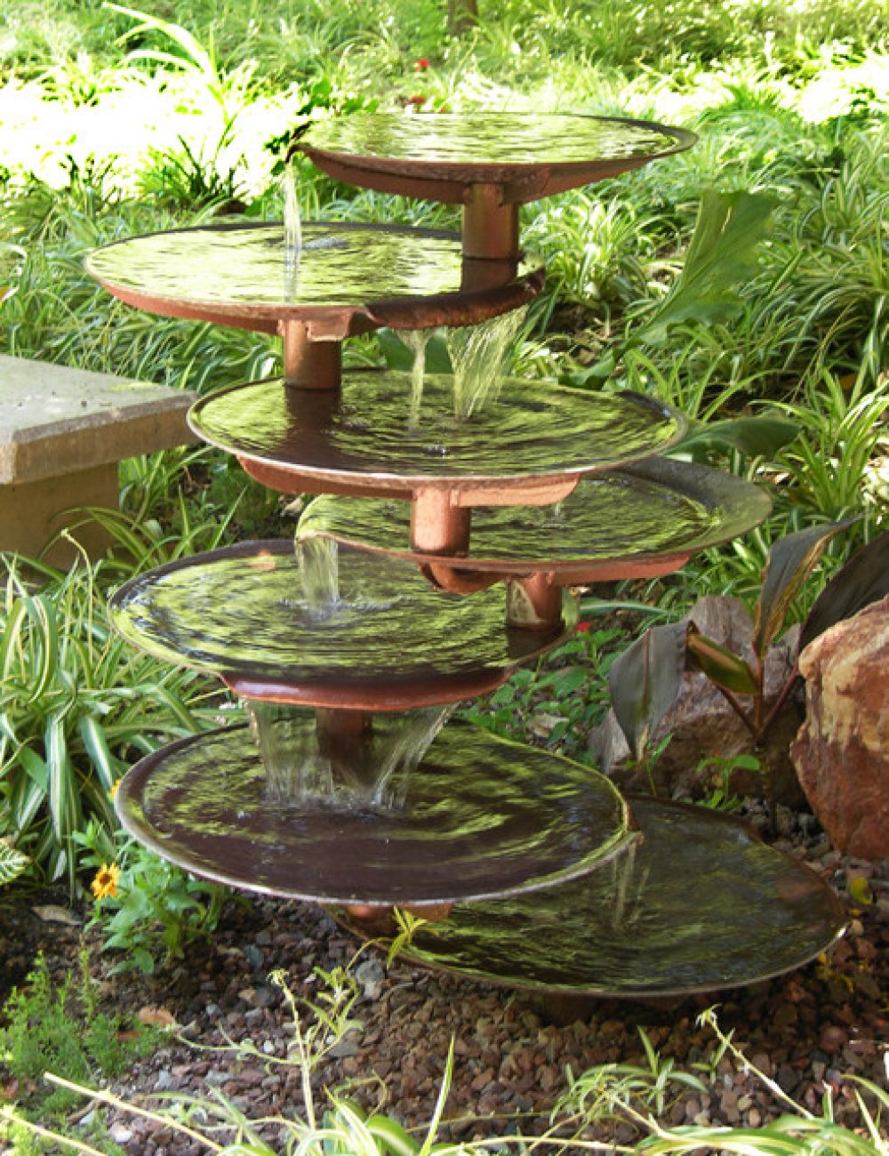 garden fountains ideas photo - 1