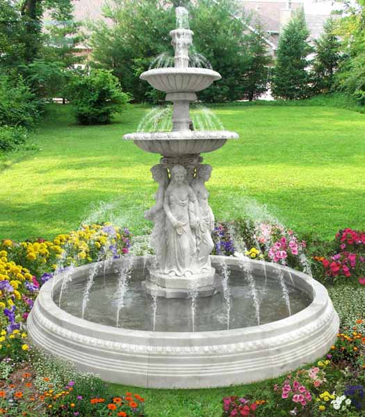 garden water fountains ideas photo - 8