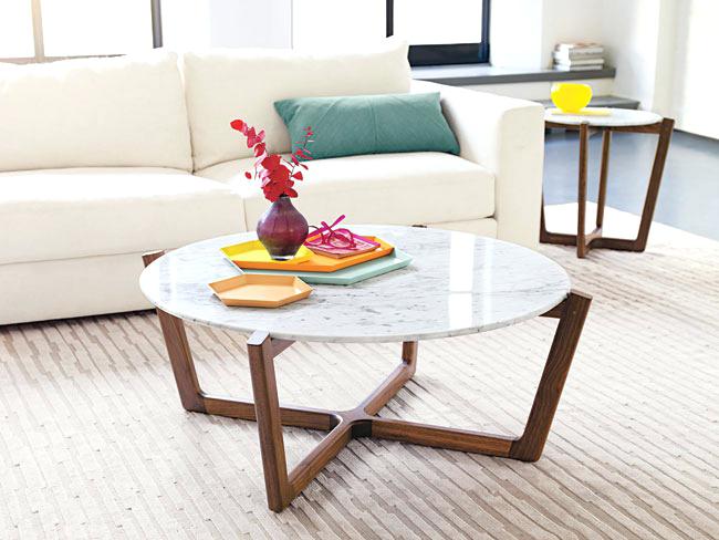 glass coffee table design within reach photo - 8