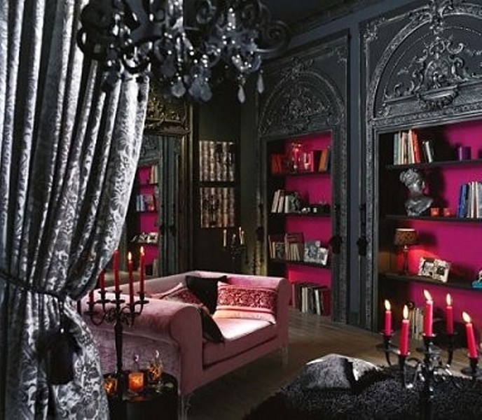 gothic bedroom decor photo - 4