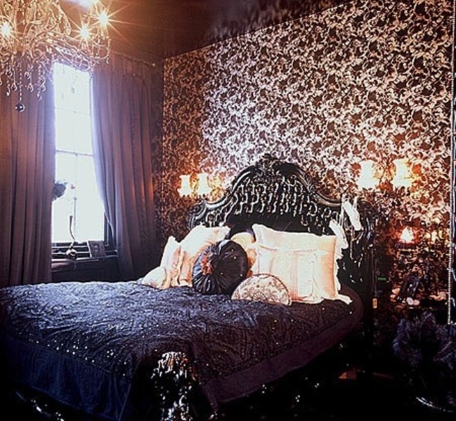gothic bedroom decor photo - 6