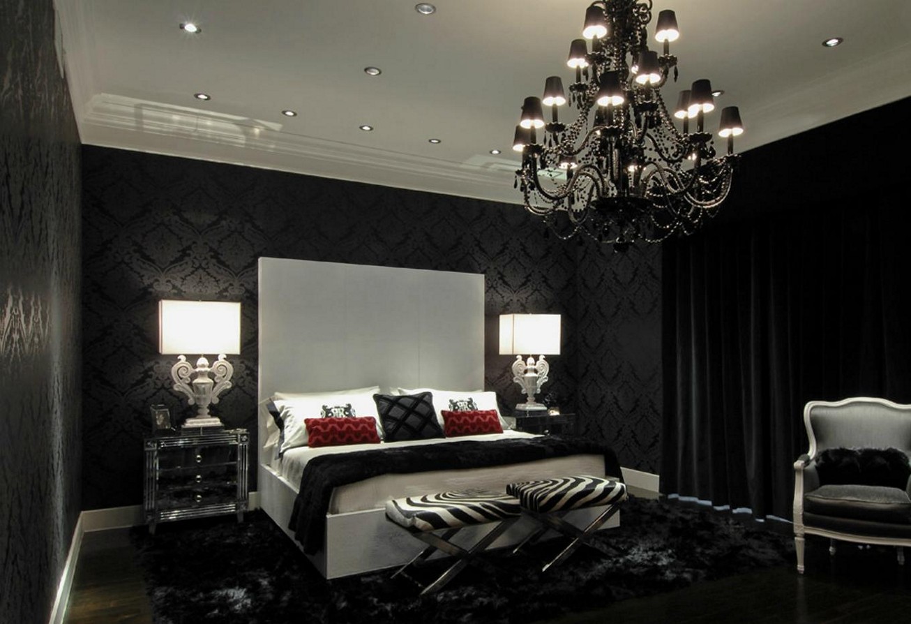 gothic bedroom designs photo - 7