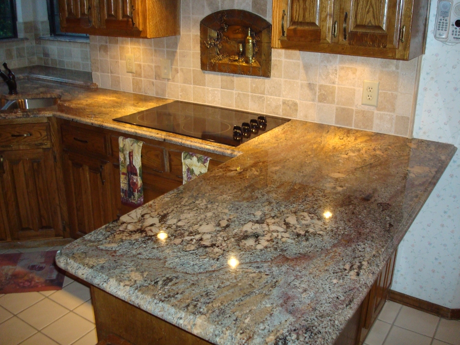 granite kitchen counter designs photo - 10