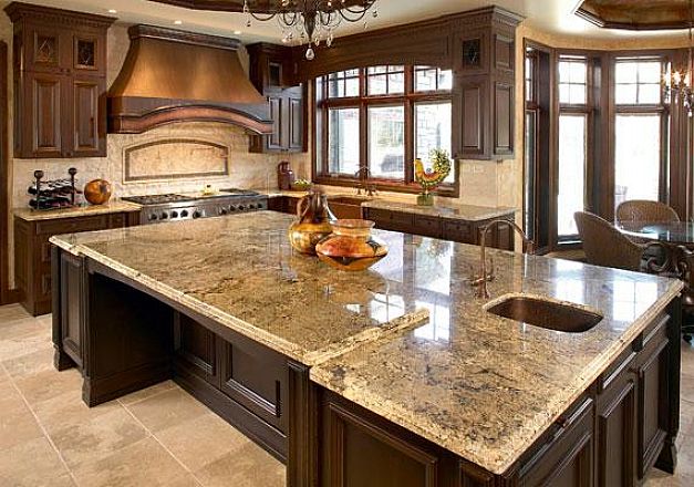 granite kitchen counter designs photo - 2