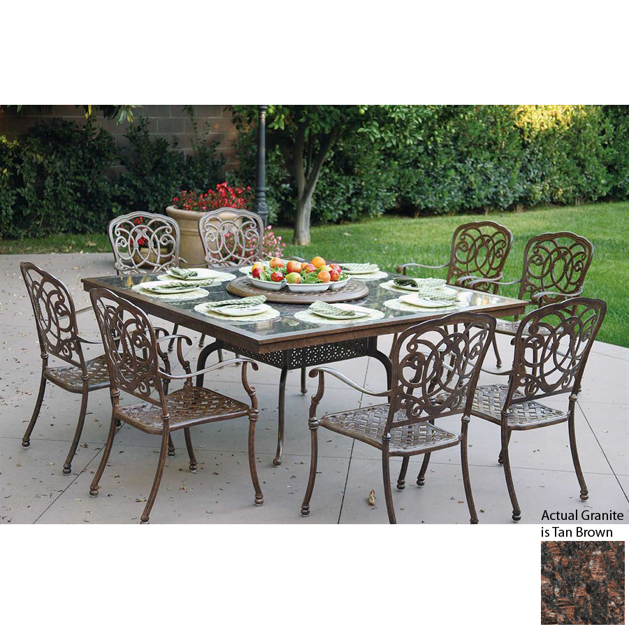 granite outdoor dining sets photo - 3