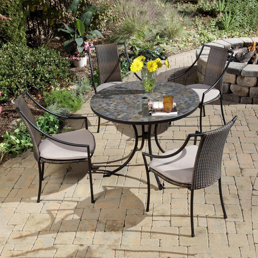 granite outdoor dining sets photo - 5