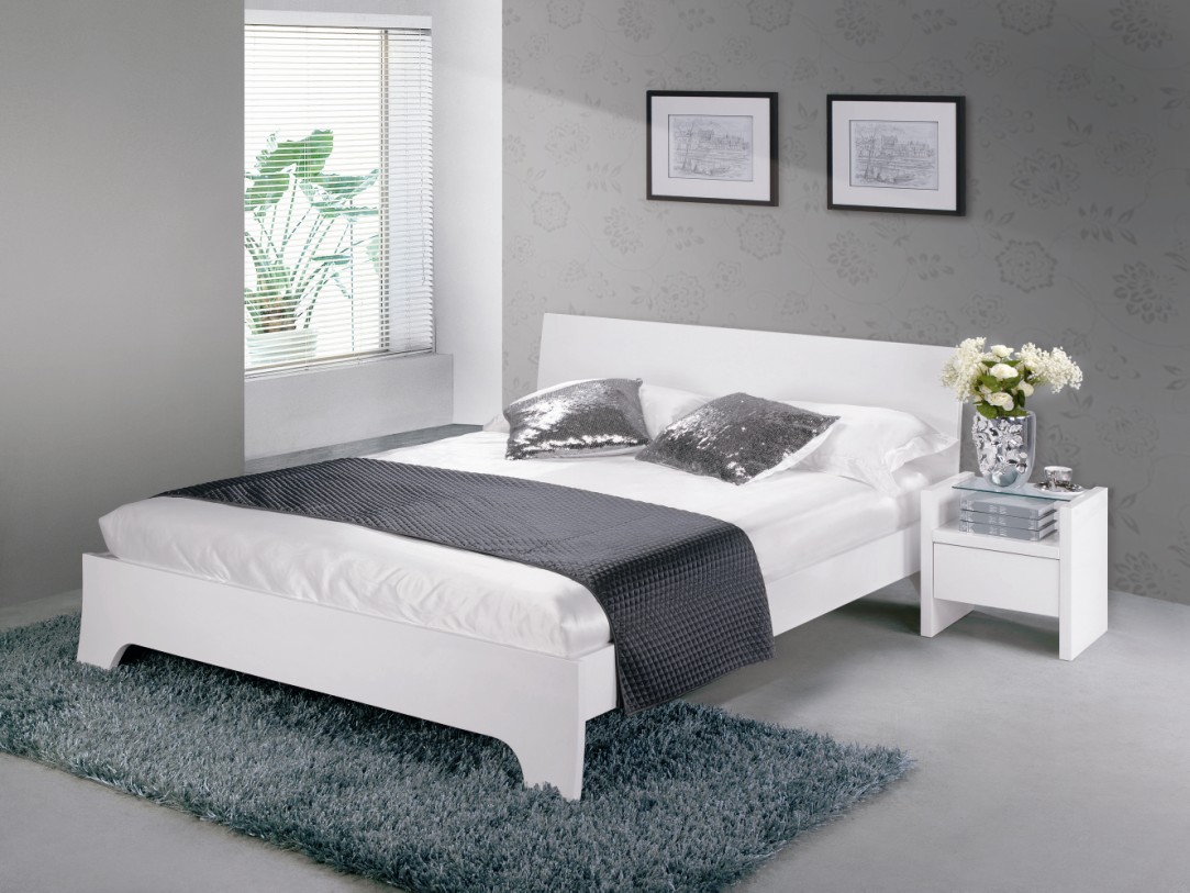 gray room with white furniture photo - 10