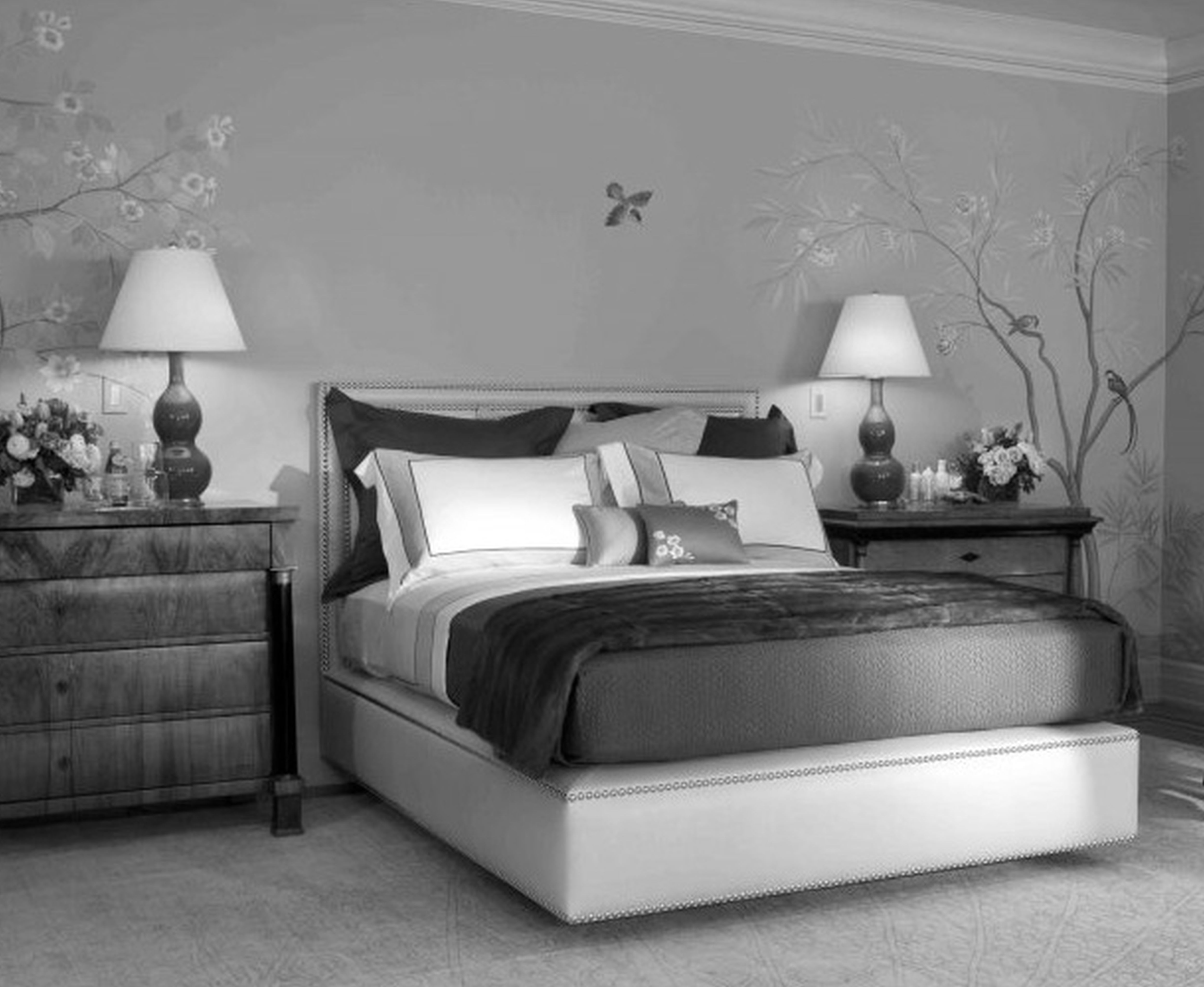 grey bedroom ideas decorating photo - 6