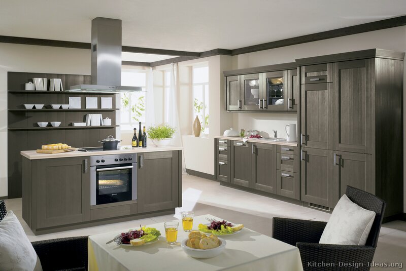 grey kitchen cabinets ideas photo - 2