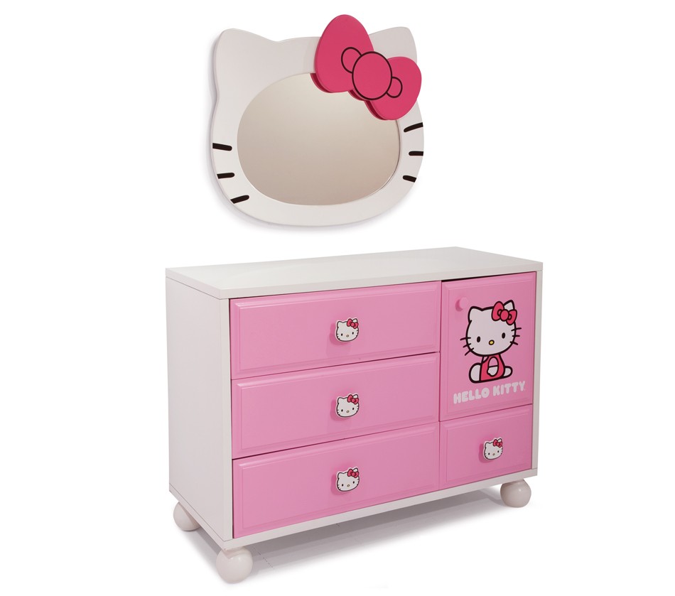 hello kitty bedroom furniture for kids photo - 2