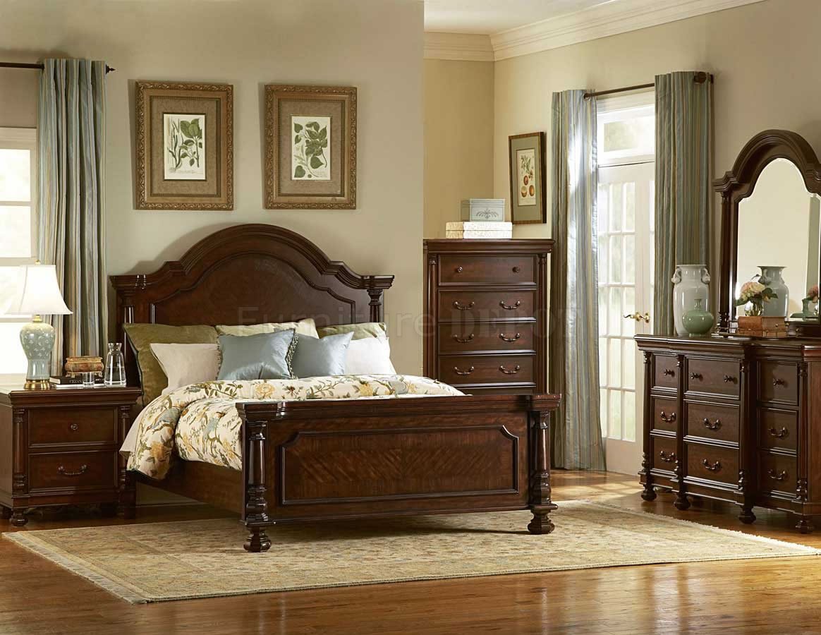 high end traditional bedroom furniture photo - 2
