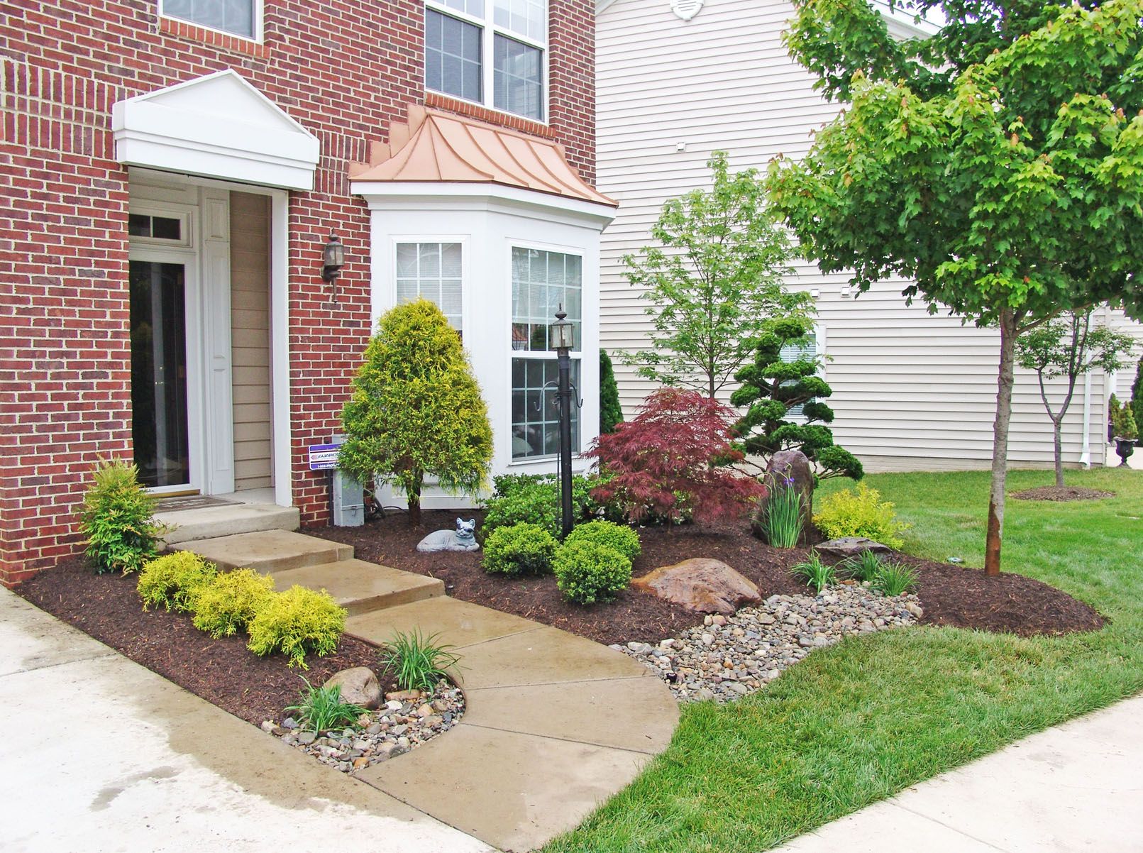 House Entrance Garden Ideas Hawk Haven