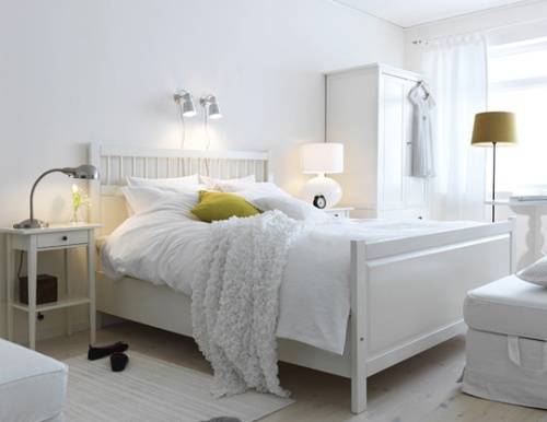 ikea white hemnes bedroom furniture photo - 6