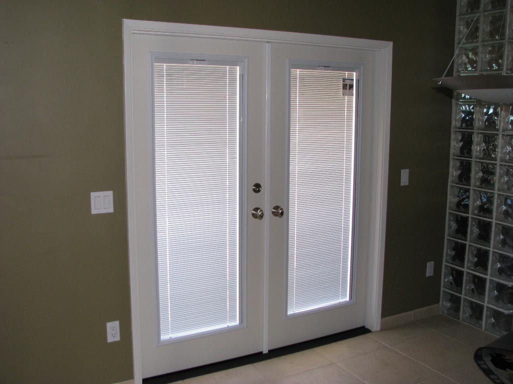 interior french doors internal blinds photo - 5