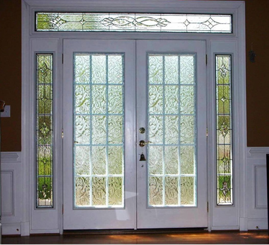 interior french doors sidelights photo - 7