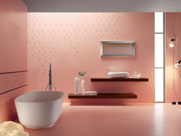 italian bathroom tile design photo - 7
