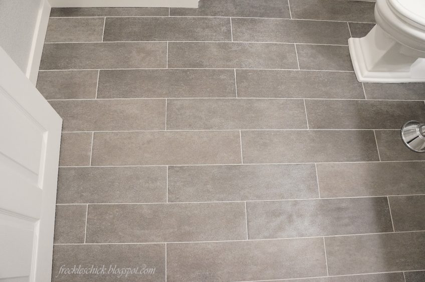 italian tile bathroom floor photo - 4