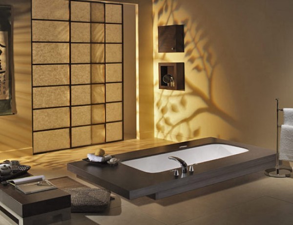 japanese bath house interior photo - 3