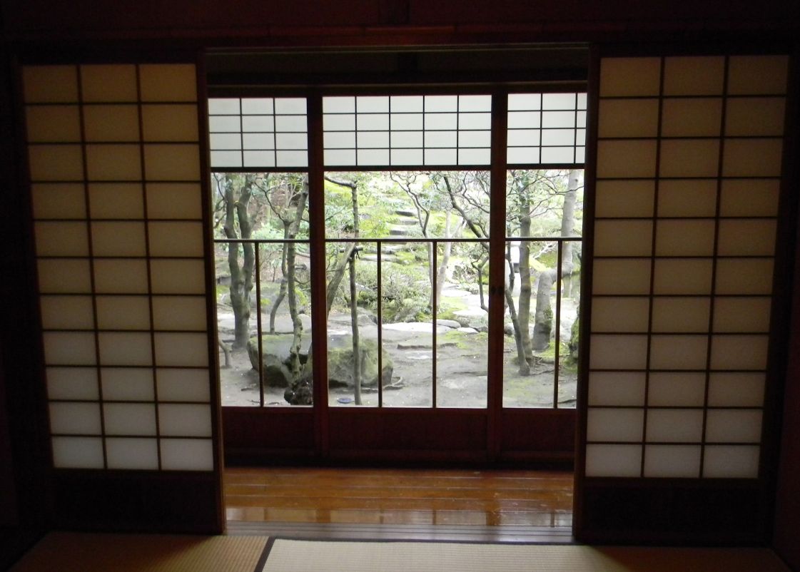 japanese style sliding glass doors photo - 9