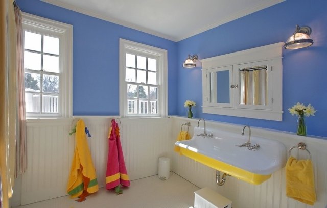 kids blue bathroom ideas photo - 8
