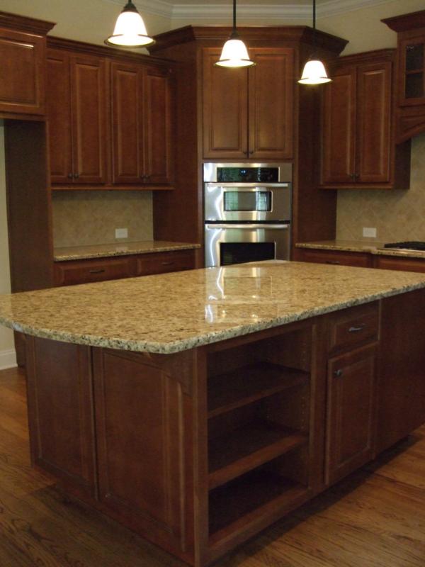 kitchen cabinet and granite ideas photo - 8