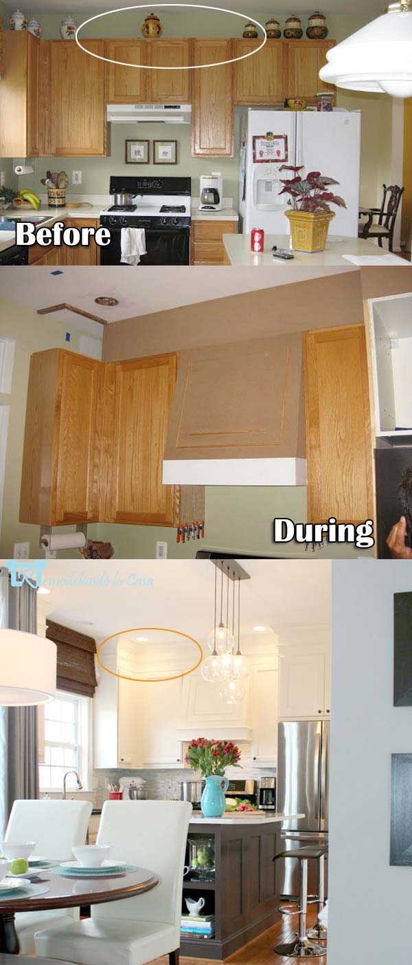 kitchen cabinet decorating ideas above photo - 3