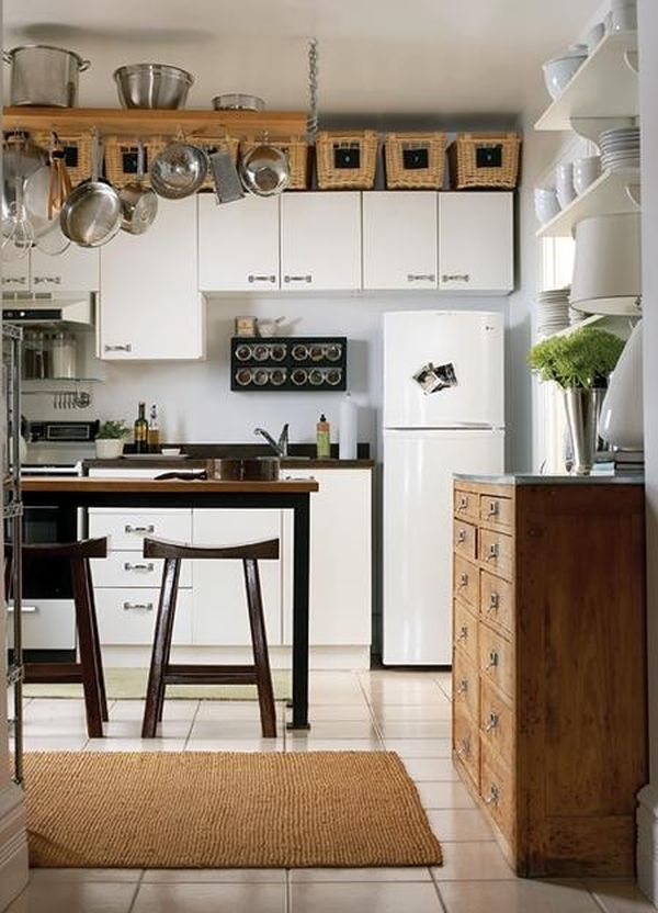 kitchen cabinet decorating ideas above photo - 5