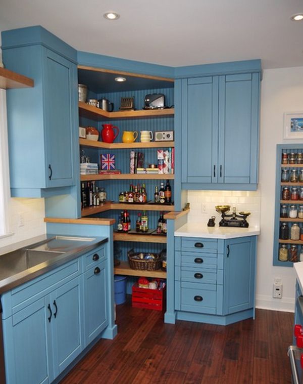 kitchen cabinet ideas for corners photo - 3
