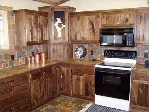 kitchen cabinet ideas rustic photo - 2