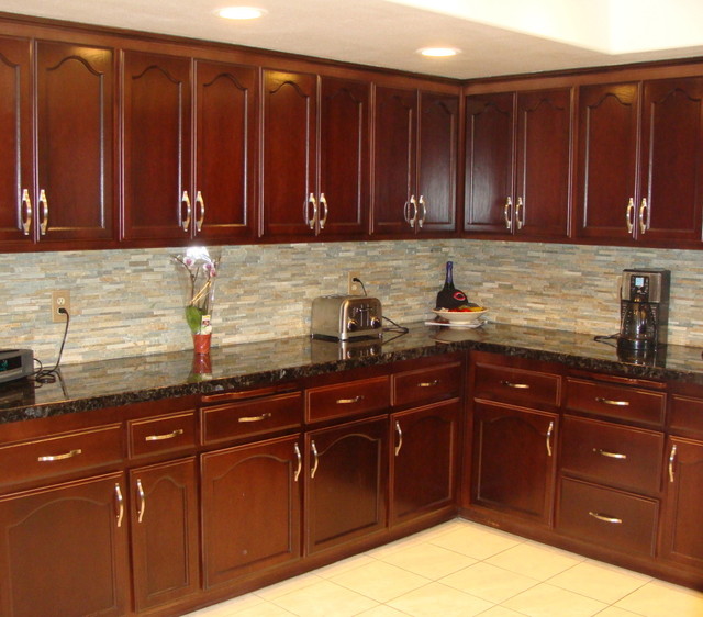 kitchen cabinet stains photo - 1