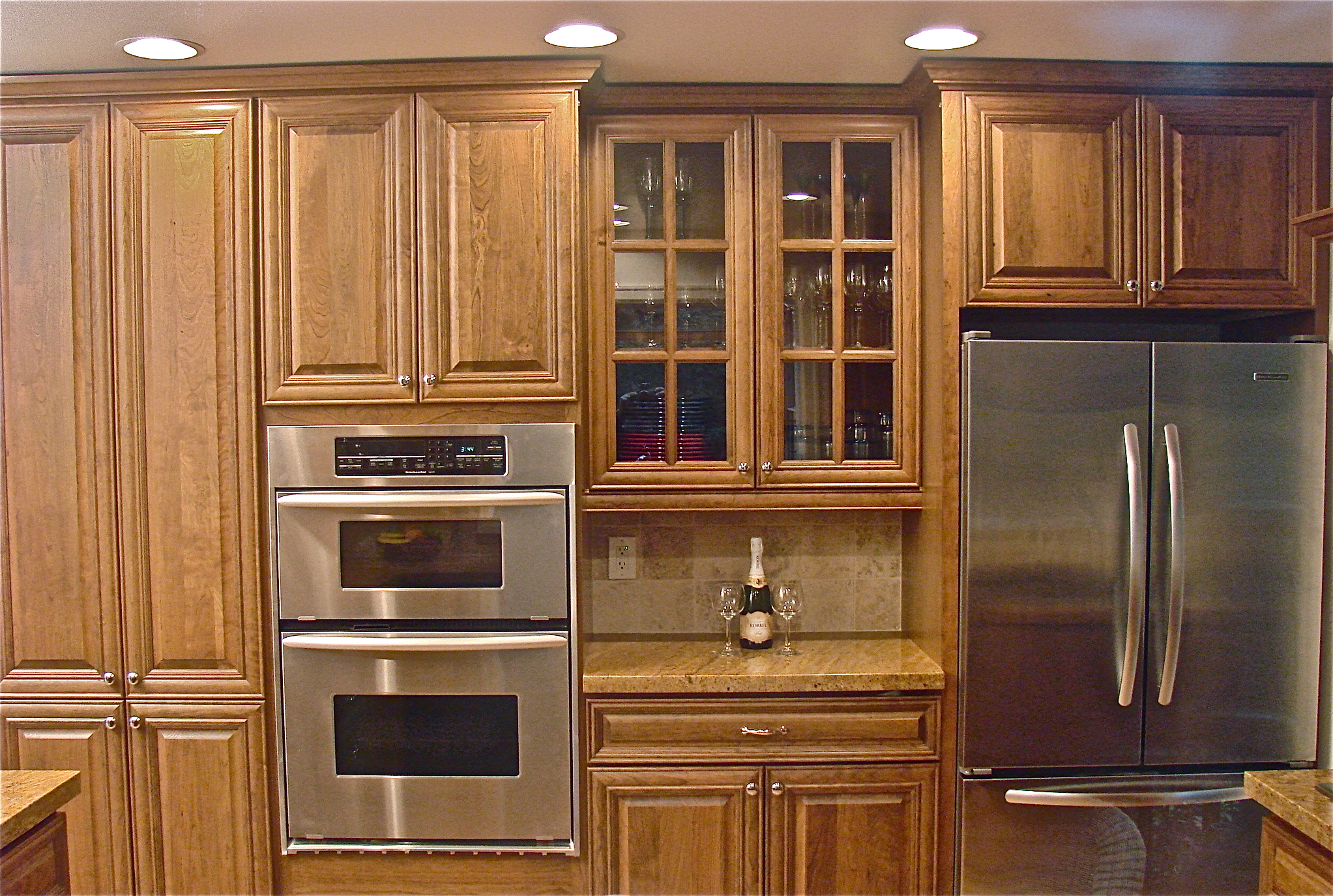 kitchen cabinet stains photo - 10