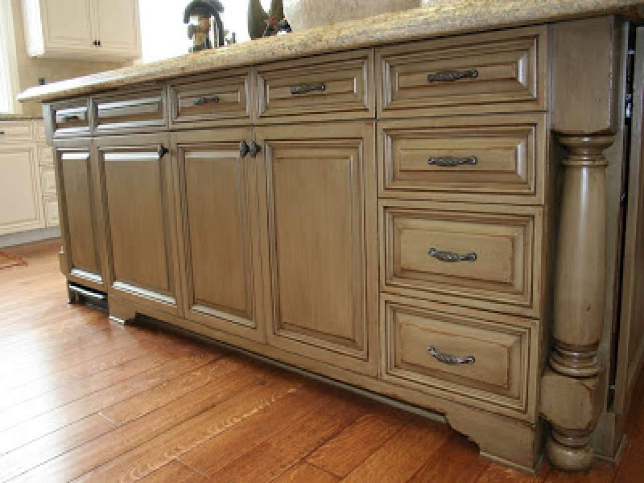 kitchen cabinet stains photo - 6