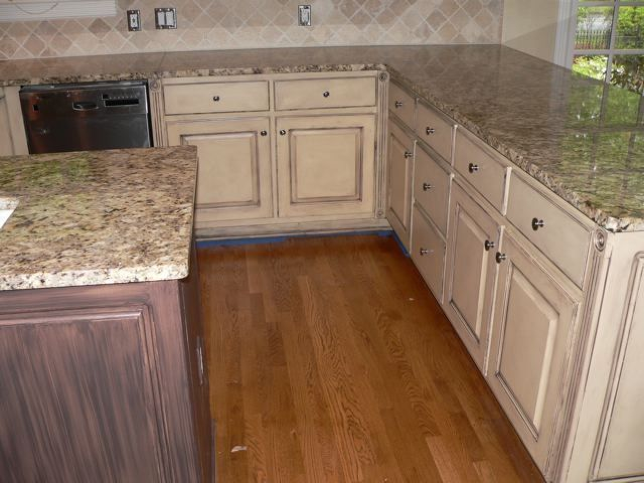 kitchen cabinet stains glazes photo - 8