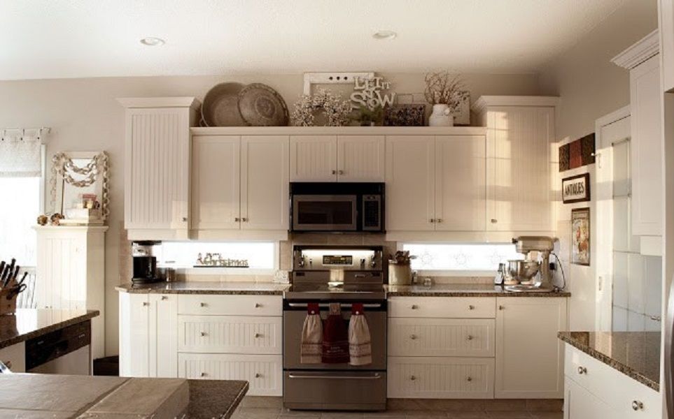 kitchen cabinet topper ideas photo - 2