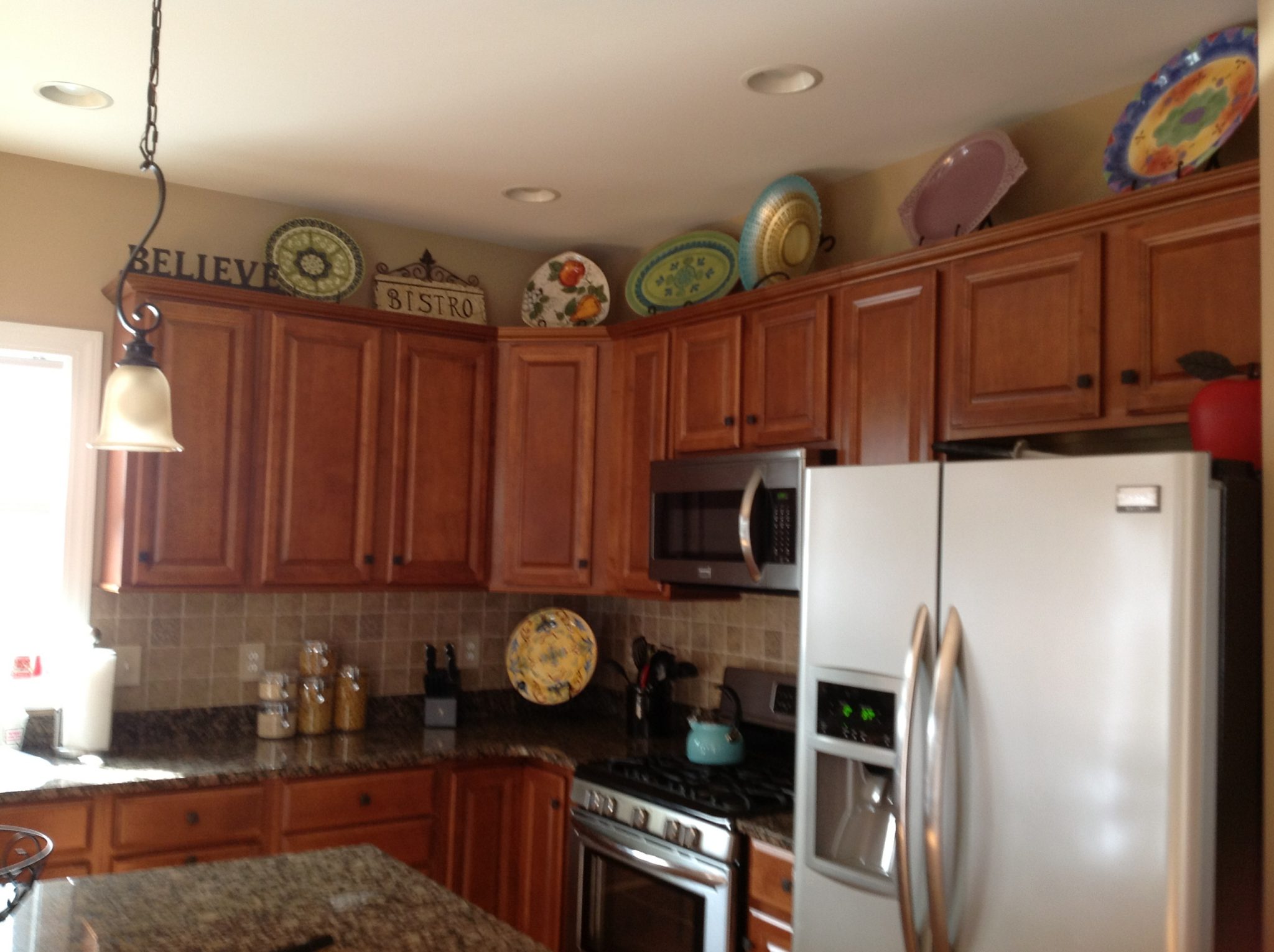 kitchen cabinet topper ideas photo - 6