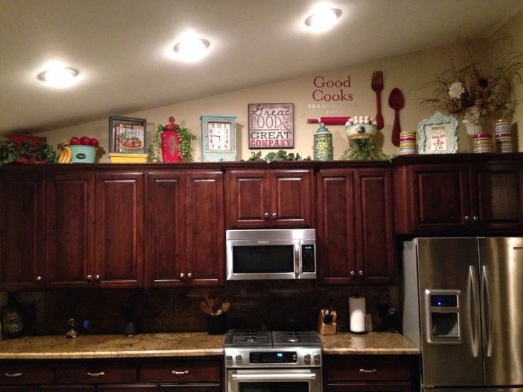 kitchen cabinet topper ideas photo - 7