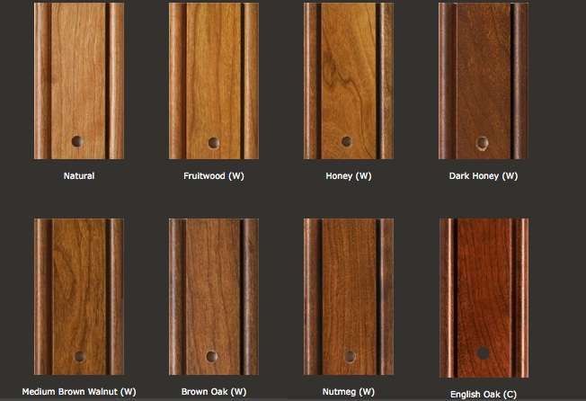 kitchen cabinet wood stain colors photo - 3