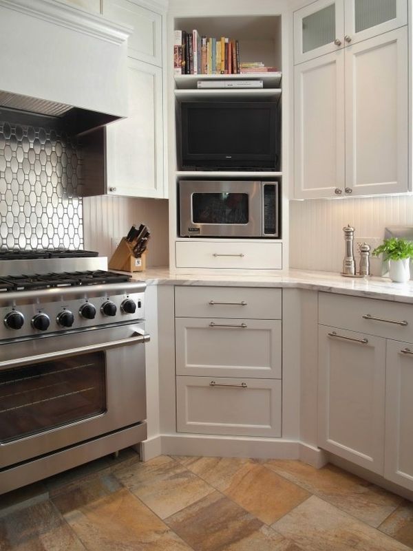 kitchen cabinets corner ideas photo - 2