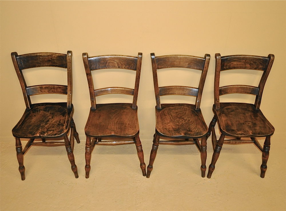 kitchen chairs set of 4 photo - 4