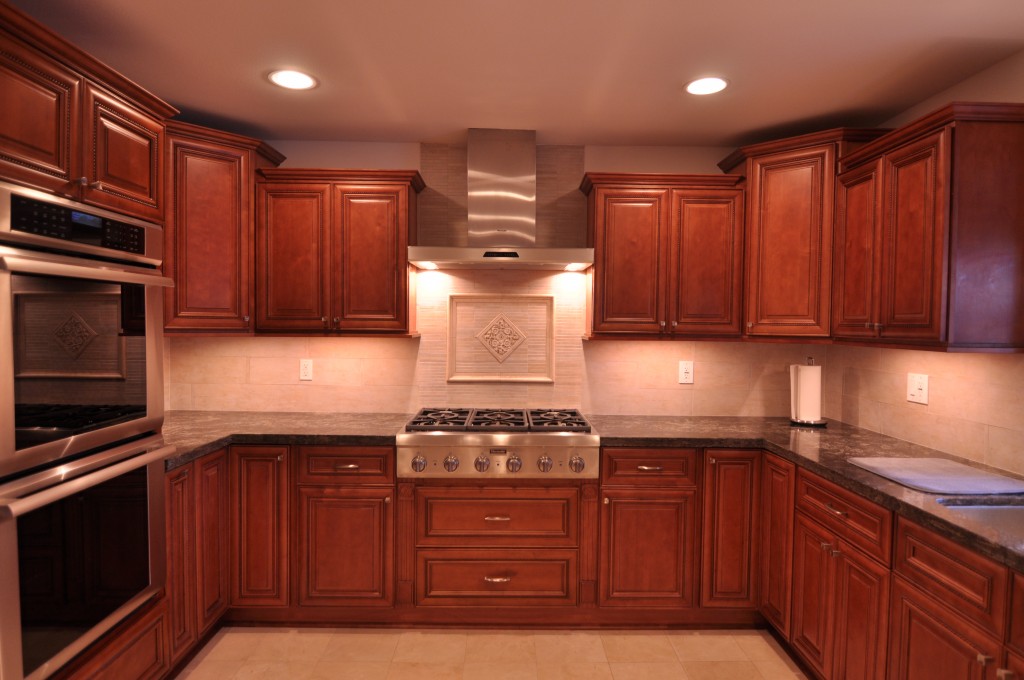 kitchen design ideas cherry cabinets photo - 2